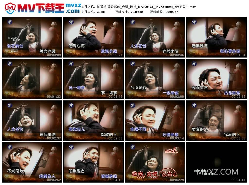 陈盈洁-歌是恁的_台语_流行_MA109122